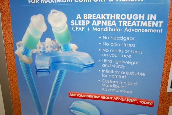 A sleep apnea mask